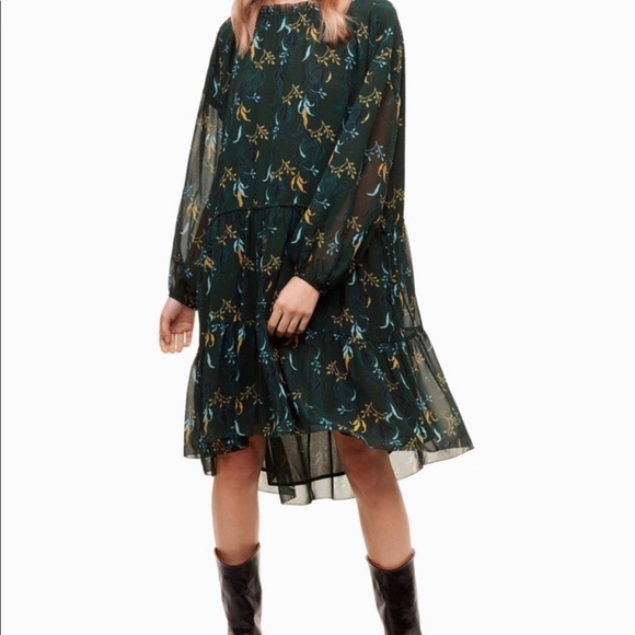 Dresses & Skirts - Aritzia | Le Fou Midi Floral Dress